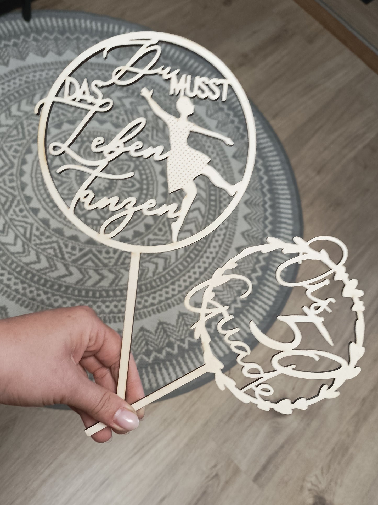 Caketopper - Du musst das Leben tanzen