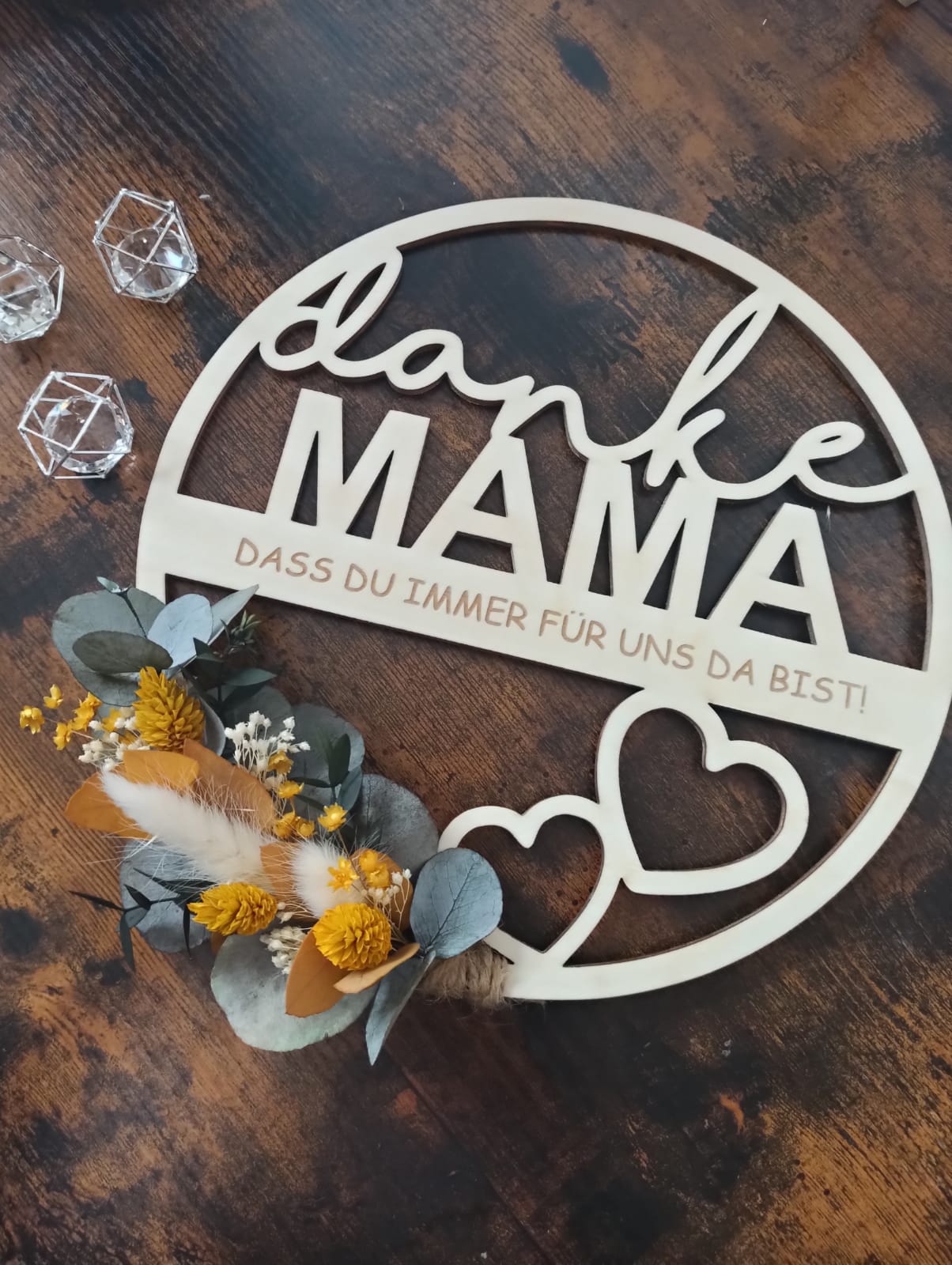 Floralhoop Türkranz - Danke Mama