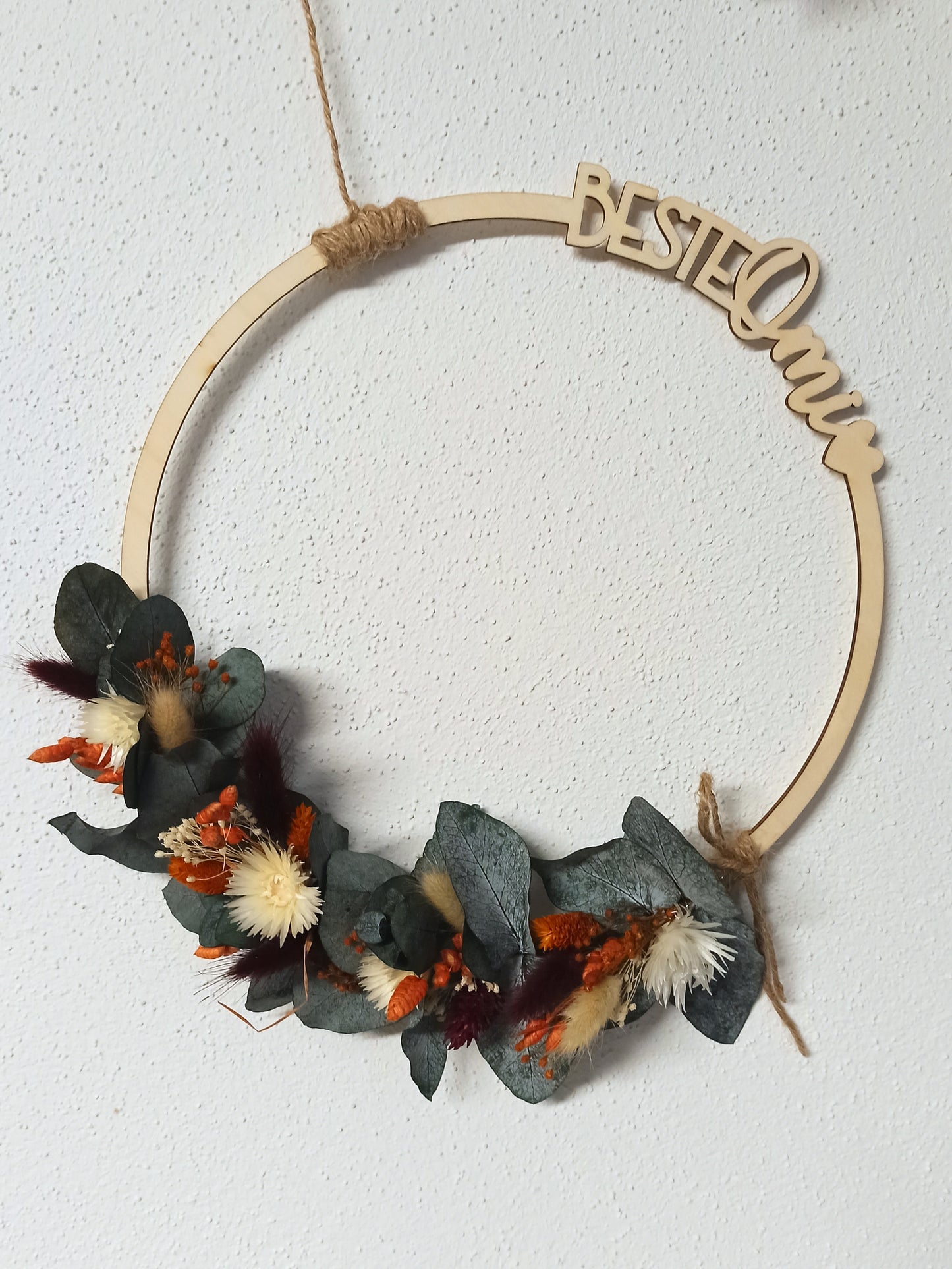 Floralhoop Türkranz - Beste Omi - außen