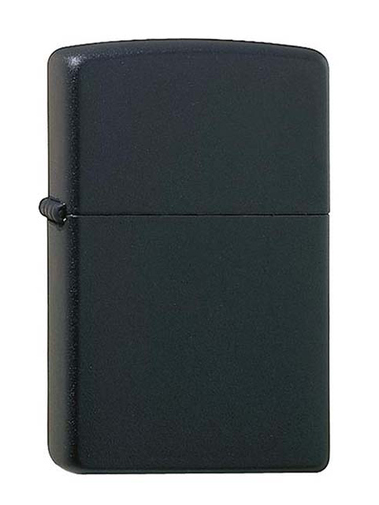 Zippo schwarz matt
