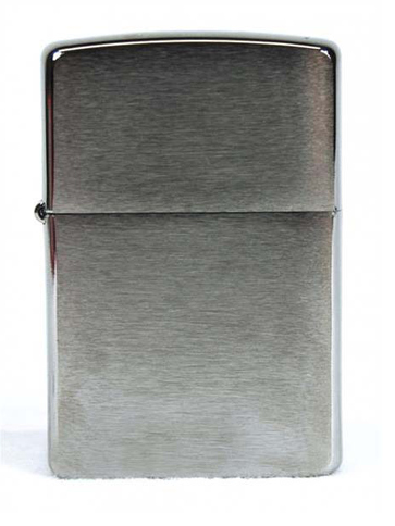 Zippo chrom gebürstet
