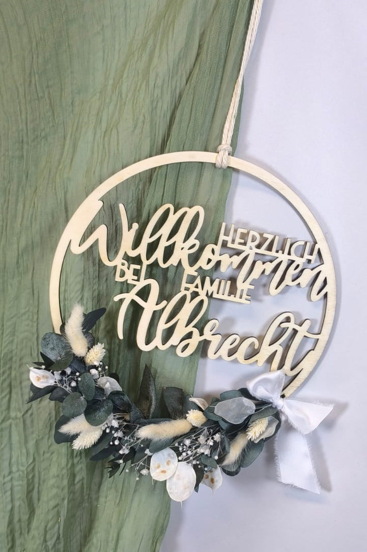 Floralhoop Türkranz - Herzlich Willkommen bei...