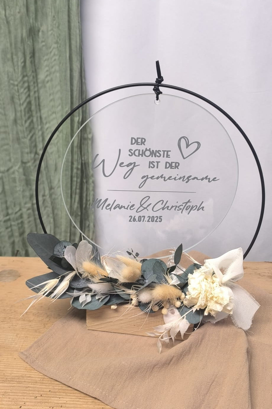 Glasscheibe - Der schönste Weg ist der gemeinsame