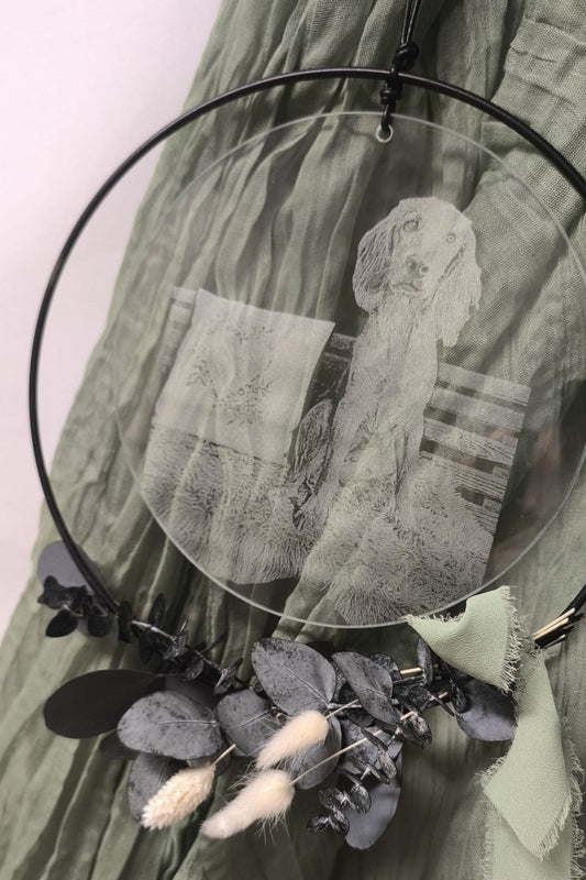 Glasscheibe - Fotogravur