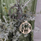 Anhänger Weihnachten | Christbaum - Krippe mit Name