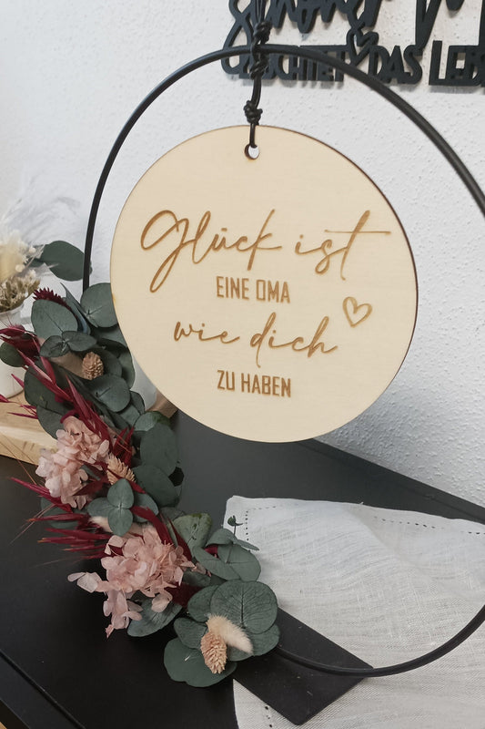 Scheibe - Glück ist eine Oma wie dich zu haben