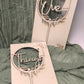 Caketopper Taufe - Kreuz