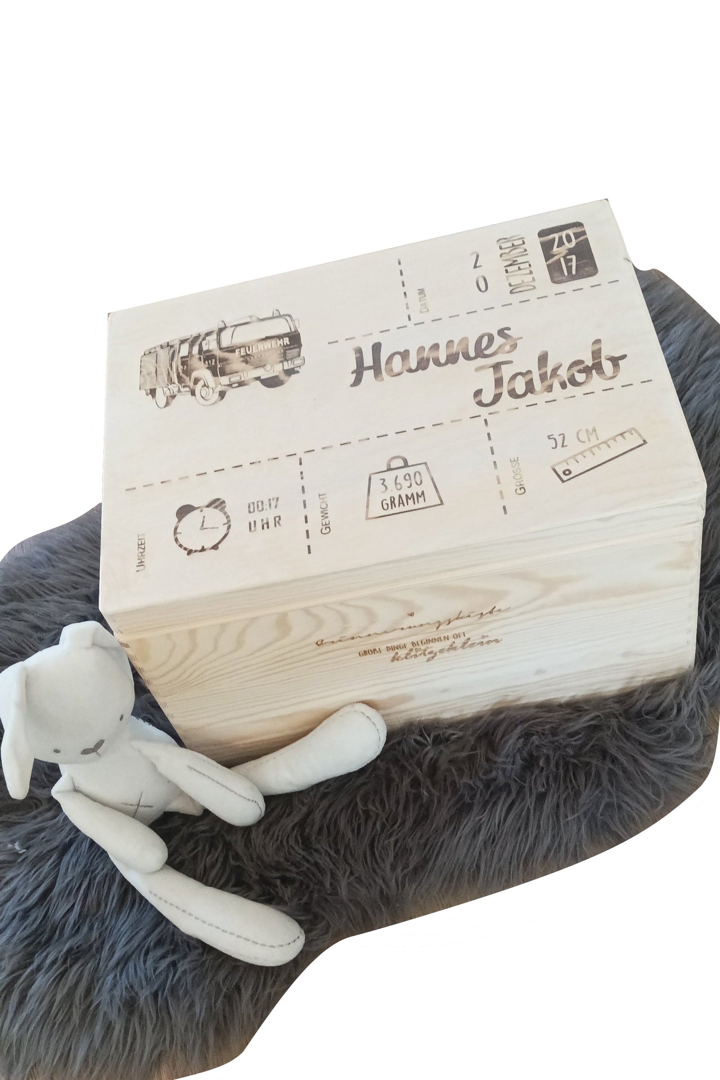 Erinnerungskiste - Fahrzeuge mit Geburtsdaten