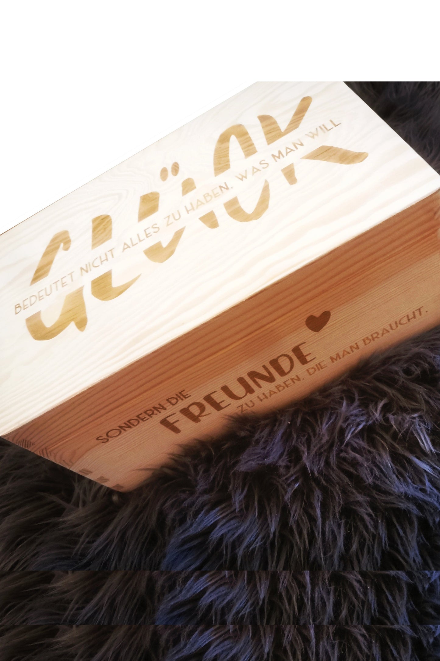 Erinnerungskiste - Glück & Freunde