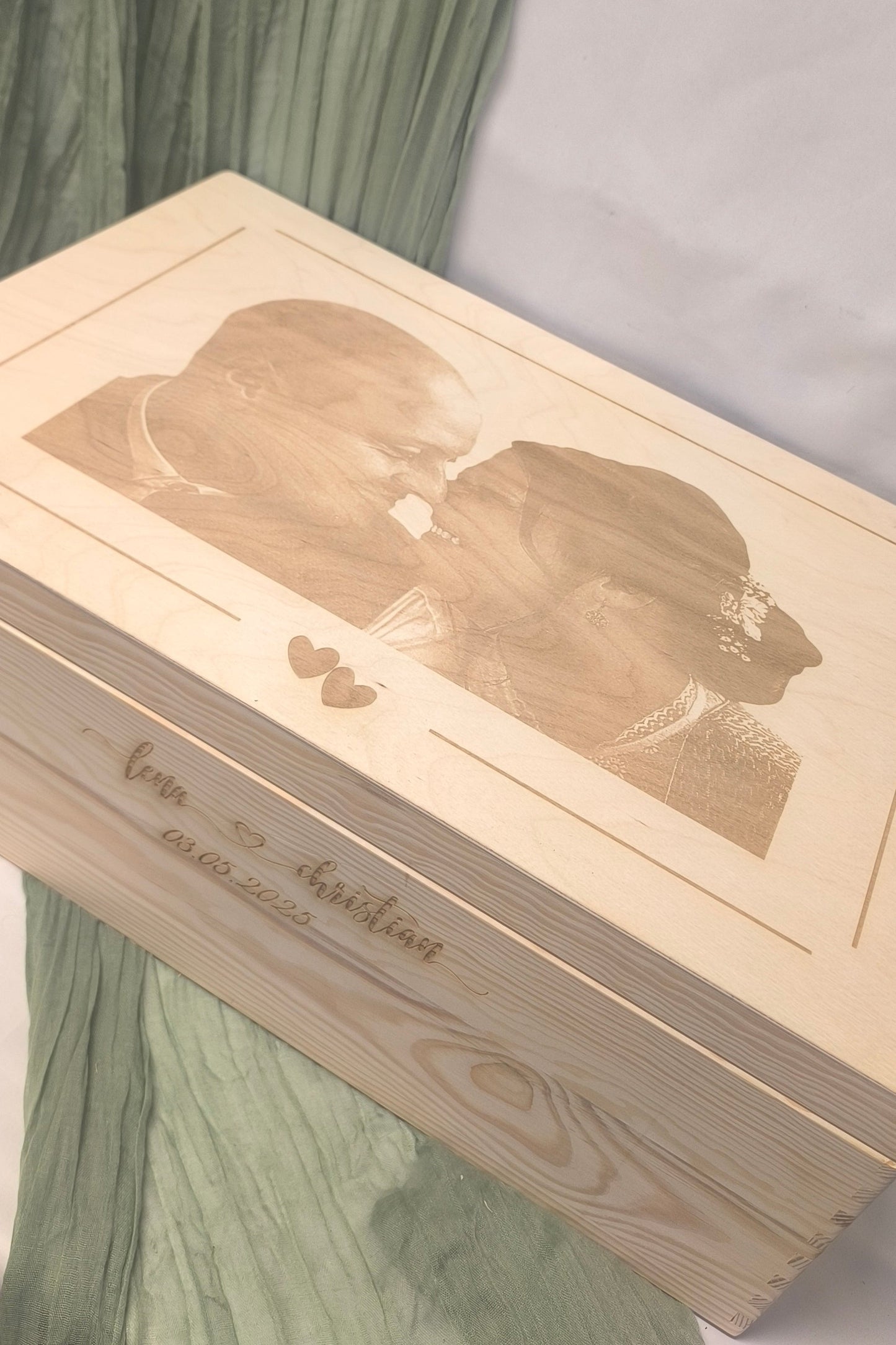 Erinnerungskiste - Fotogravur