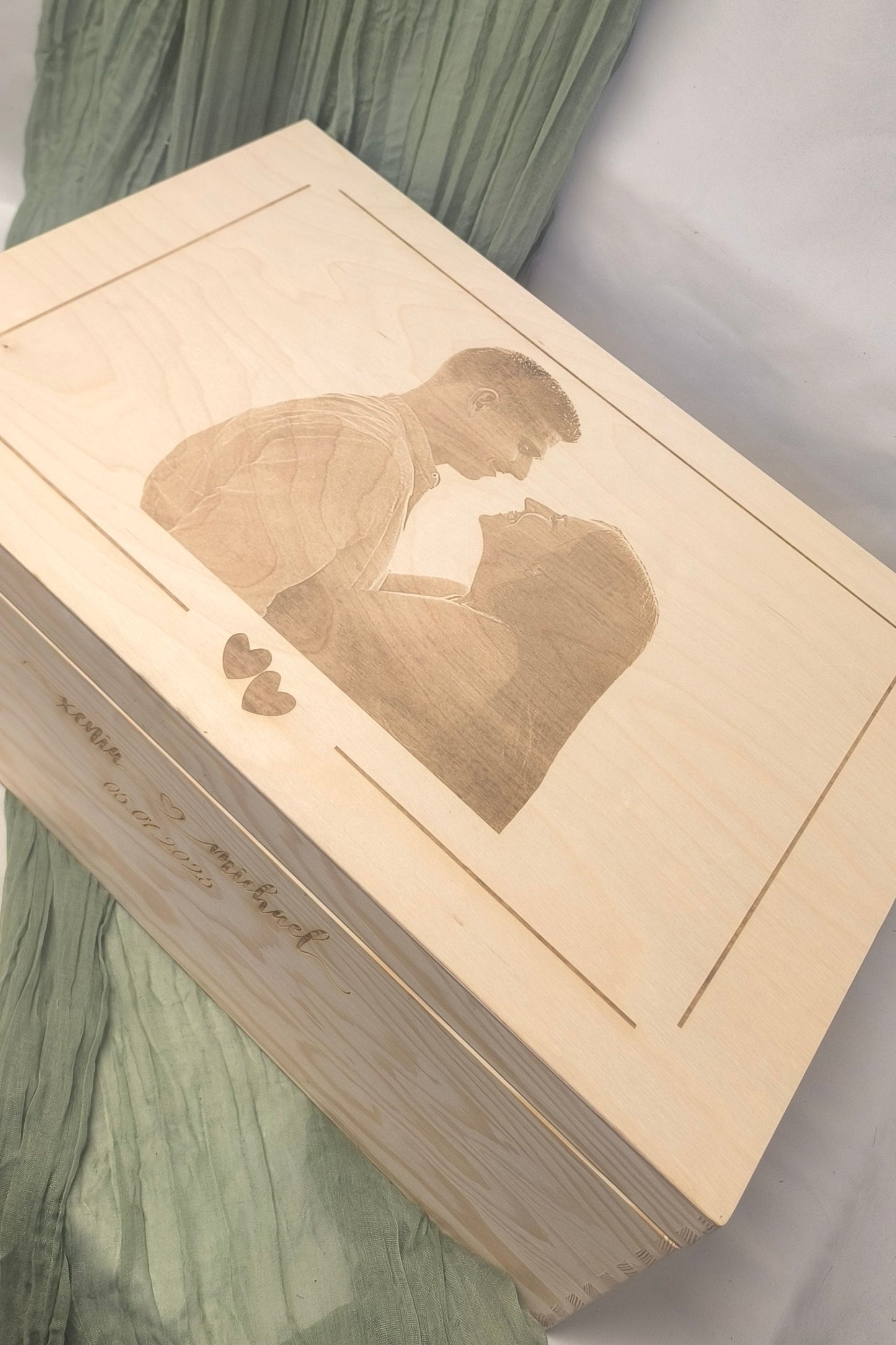 Erinnerungskiste - Fotogravur