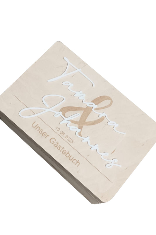 Erinnerungskiste - Hochzeit - Unser Gästebuch