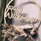 Floralhoop Türkranz - Herzlich Willkommen