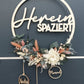 Floralhoop Türkranz - Hereinspaziert - innen