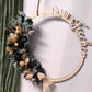 Floralhoop Türkranz - Familienname außen