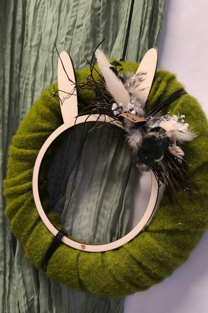 Floralhoop Türkranz - Osterring mit Hasenohren