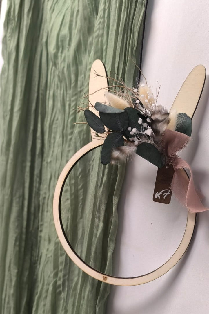 Floralhoop Türkranz - Osterring mit Hasenohren