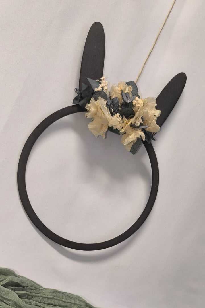Floralhoop Türkranz - Osterring mit Hasenohren
