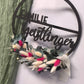 Floralhoop Türkranz - Familienname innen