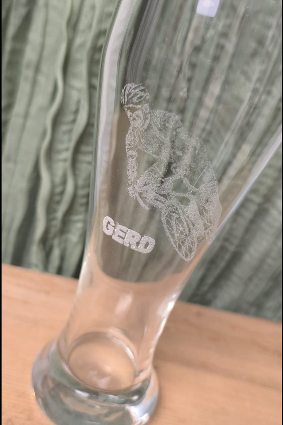 Weizenglas - Fotogravur