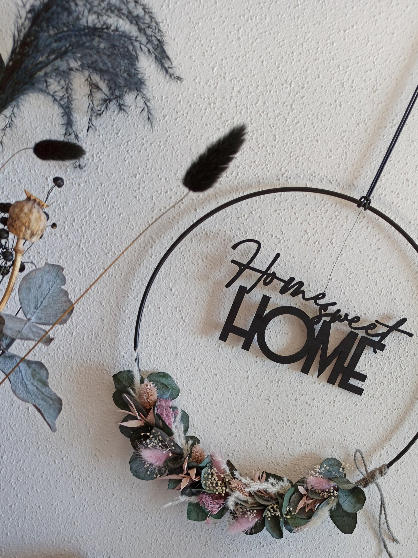 Holzspruch - Home Sweet Home