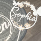 Caketopper - Schmetterlinge & Blumen personalisiert