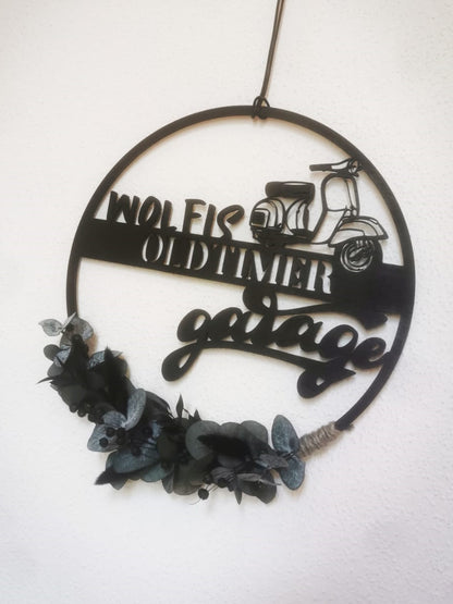 Floralhoop Türkranz - Wunschmotiv