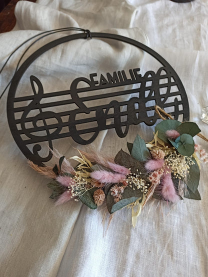 Floralhoop Türkranz - Wunschmotiv