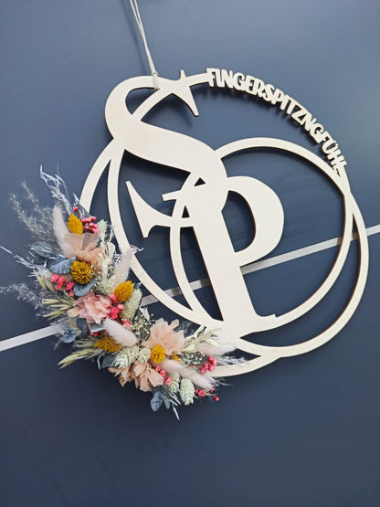 Floralhoop Türkranz - Wunschmotiv