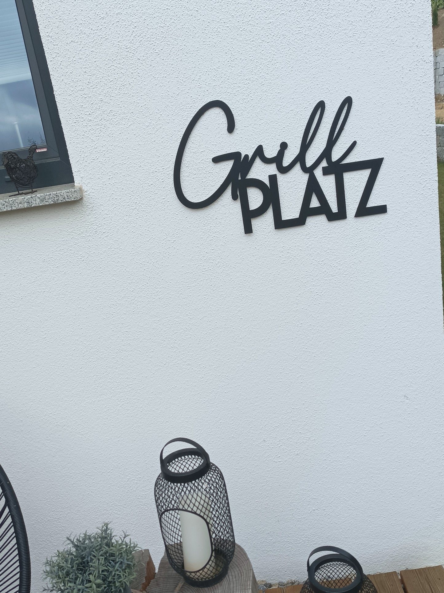 Holzspruch - Grillplatz
