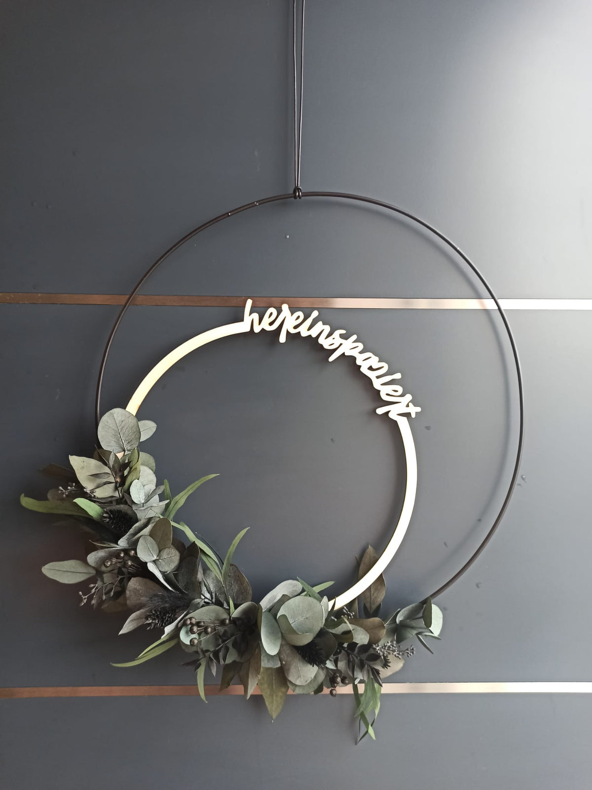 Floralhoop Türkranz - Hereinspaziert