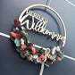 Floralhoop Türkranz - Herzlich Willkommen